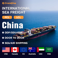 Transitaire Chine-USA DDP, fret maritime FCL, conteneur 40HQ, livraison porte-à-porte, machines lourdes, marchandises surdimensionnées