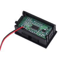 Green 2 Wire 0.56" AC 30V-500V LED Digital Voltmeter Voltage Meter Monitor Tester for 110V 220V 380V Electronics Tester Tools
