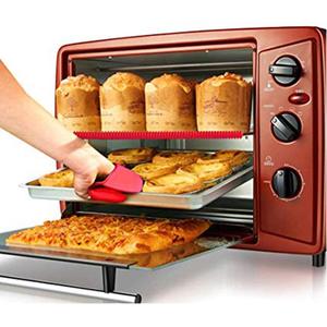 Silikon fırın rafı muhafızları silikon yüksek sıcaklık koruma fırın raf kenar muhafızları raf kalkan barbekü 355mm - Product Image 5