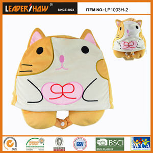 Fabriek Custom Magnetron Lijnzaad Klei Kralen Warm Kompres Gewogen Nek En Schouder Wrap - Product Image 3