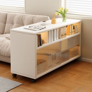 <b>Storage</b> <b>Cabinet</b> Shelf Household Multi Layer Drawer Organizer Living Room <b>Cabinet</b> With Acrylic Doors - Product Image 1