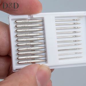 Juego de Agujas para Máquina de Coser Doméstica 10/14/16 90/14, Agujas de Repuesto Universales para Diversos Tejidos, Herramientas de Costura Domésticas D&D - Product Image 1