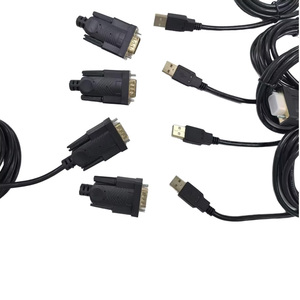 Câble DB9 assemblé en PVC avec indice de protection IP67 pour utilisation informatique et automobile, câble de communication série industrielle sur mesure - Product Image 4
