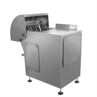 Découpeur de viande congelée personnalisée/découpeuse de viande en dés/machine de découpe de cube de boeuf congelé