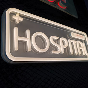 SKYSEEN Custom Design Factory Direct Moderne beleuchtete Buchstaben beschilderung Klares medizinisches Symbol design für Gesundheits einrichtungen - Product Image 1