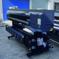 Impresora Textil Usada Fedar de 1.9m de Alta Velocidad, 4 Cabezales I3200 CMYK, Impresora de Rollo a Rollo para Sublimación