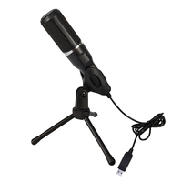 Microphone USB professionnel à condensateur pour PC, ordinateur portable, studio d'enregistrement, chant, jeux, streaming