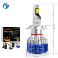 Nouveaux phares LED auto JG 12V 140W 40000LM H1 H4 H11 9005 pour Ford Benz Renault Hyundai VW Audi BMW