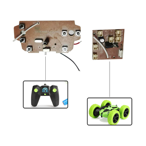 Chenghai ky tùy chỉnh nhà sản xuất <span class=keywords><strong>RC</strong></span> 360 độ lật hai mặt diễn viên đóng Thế pcba Board đồ chơi pcba mạch 4 cách điều khiển từ xa xe - Product Image 1