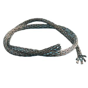 Chaussette flexible de câble de maille d'oeil de poignée de fil de câble d'acier inoxydable - Product Image 3