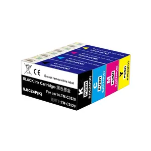 Epson TM-C3500 TM-C3510 TM-C3520 के लिए B-T SJIC22P SJIC23P SJIC24P संगत इंक कार्ट्रिज