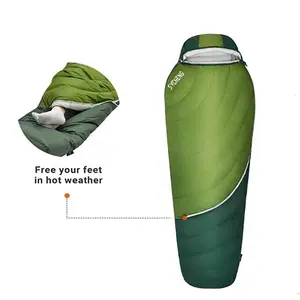 Multifunktionaler anpassbarer ultraleichter Fleece-Schlafsack Innenraum geeignet für Sommer oder warmes Wetter Camping-Schlafsack