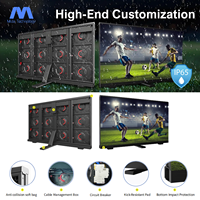 Pantalla LED para Estadios Deportivos MIDA P5 P6.25 P8.33 P10, Pantalla LED Perimetral para Publicidad de Fútbol, Panel LED de 1600*900 mm, Paneles Publicitarios