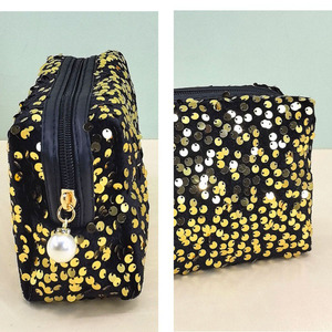 Wholesale Large Capacity Sequin <strong>Travel</strong> <strong>Storage</strong> <strong>Bag</strong> Fashionable Women Portable Toiletry <strong>Bag</strong> Glitter Zipper Makeup Cosmetic <strong>Bag</strong> - Product Image 4