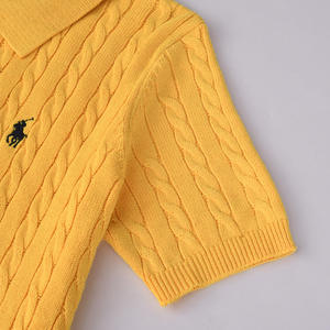 Camiseta Polo de Punto con Logotipo de Caballo Bordado para Hombre <span class=keywords><strong>Ralph</strong></span> <span class=keywords><strong>Lauren</strong></span>, Polo de <span class=keywords><strong>Manga</strong></span> Corta de Algodón de Alta Calidad para Hombre, Habits Homme - Product Image 5