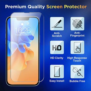 <span class=keywords><strong>3</strong></span> en 1 funda de teléfono magnética transparente cubierta transparente Protector de lente de cámara 9H protector de pantalla de vidrio templado para iPhone 16 <span class=keywords><strong>15</strong></span> 14 - Product Image 3