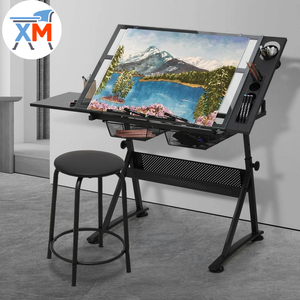 <span class=keywords><strong>Table</strong></span> pliante, mobilier scolaire, bureau d'artiste, <span class=keywords><strong>table</strong></span> à <span class=keywords><strong>dessin</strong></span> <span class=keywords><strong>A1</strong></span>, <span class=keywords><strong>table</strong></span> de <span class=keywords><strong>dessin</strong></span> réglable avec tiroir - Product Image 3