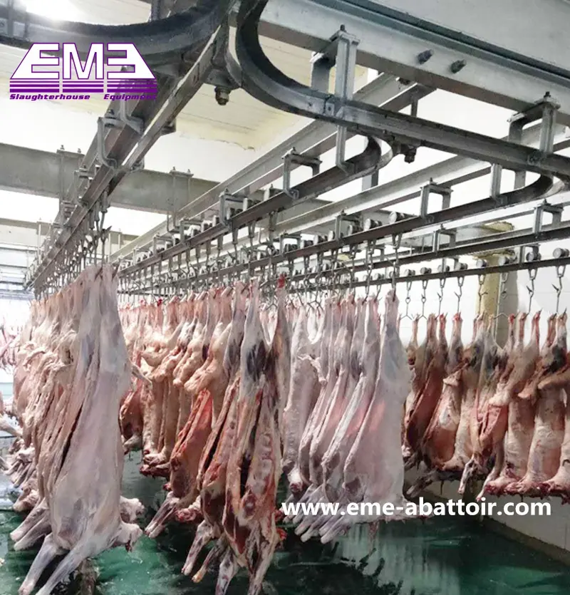 Precio de los fabricantes Equipo de carnicería Matadero para cabra Cordero Matadero Máquina de procesamiento de carne