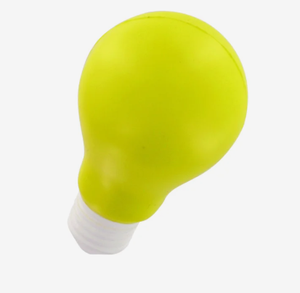 Custom Logo Light Bulb Pu Stress Relievers Stress <b>Toy</b> Stress <b>Ball</b> - Product Image 1