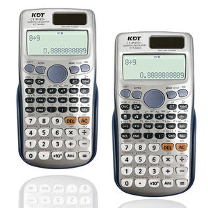 Calculatrice scientifique KDT KS-991ES Plus personnalisée, haute précision, 417 fonctions, multifonctionnelle, double alimentation, certifiée CE pour étudiants - Product Image 1