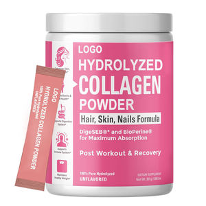 Yetişkinler İçin OEM/ODM Güzellik Ürünleri Cilt Aydınlatıcı Faydaları Olan Hidrolize Kolajen Toz Yemek Özelleştirilebilir Özel Etiket - Product Image 1