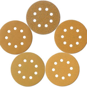 Nouveautés Disque de papier abrasif en oxyde d'aluminium 125 mm 5 pouces avec support PSA Disque de ponçage abrasif pour le polissage de l'automobile ou du métal - Product Image 6