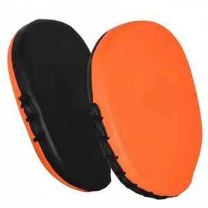 2025 Logo personalizado 15cm Boxeo Fitness Pads Mitt MMA Kickboxing Gym Training Punching Paddles Hecho PU Cuero Taekwondo Karate Uso - Product Image 1
