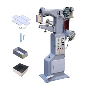 TJ-02 Manual Rigid Box Corner Pasting Machine Gift Box Corner Gluing Machine Rigid Box Making Machinery