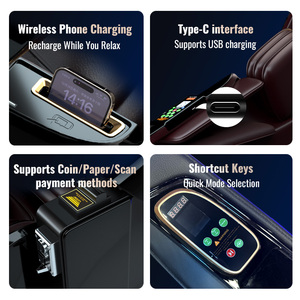 Poltrona Massaggiante Elettrica 4D di Lusso per Palestre, Commerciale, a Gravità Zero, con Sistema di Pagamento - Product Image 5