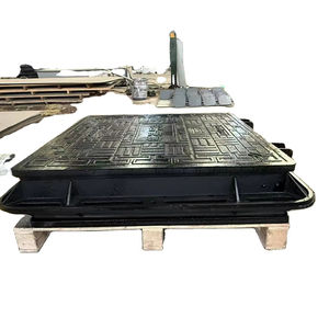 Schacht deckel aus duktilem Gusseisen Gewichts herstellung Matrizen form EN124 D400 Runde hydraulische Presse Dongheng Custom ized - Product Image 1