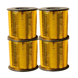 Hilo metálico plano tipo M para hilo Lurex para máquina de tejer, hilo de bordar de alta tenacidad para coser, tejer a mano - Product Image 6
