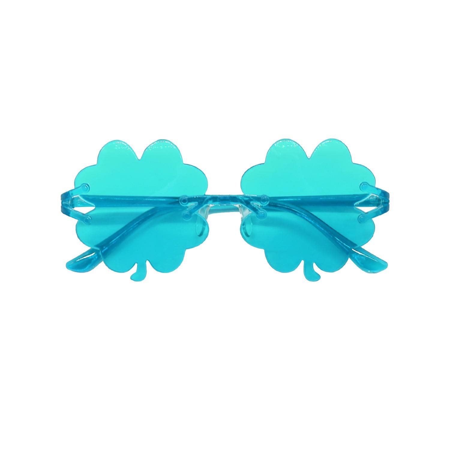St11 blue flower glasses