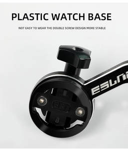 Soporte de aleación de aluminio de alta calidad para ordenador de <span class=keywords><strong>bicicleta</strong></span>, cronómetro para <span class=keywords><strong>Garmin</strong></span> Bryton - Product Image 5