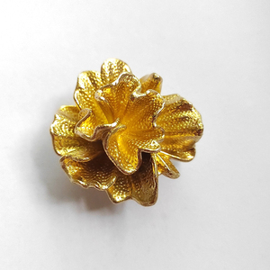 Luxury Furniture Decoration Brass Flower Pulls Wardrobe Drawer Cabinet <strong>Door</strong> <strong>Knobs</strong> Jewelry Box Handles - Product Image 6