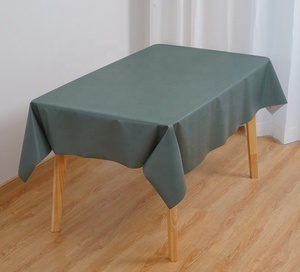 <span class=keywords><strong>Nappe</strong></span> <span class=keywords><strong>de</strong></span> table en cuir pu, <span class=keywords><strong>nappe</strong></span> pour la <span class=keywords><strong>salle</strong></span> à manger, imperméable, en pvc, couleur unie - Product Image 3
