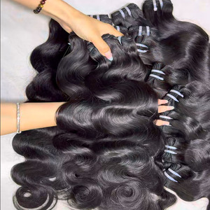 ผมเวียดนามแท้เกรด 12A คุณภาพสูงแบบดิบ ไม่ผ่านการแปรรูป 100% แบบ Remy Hair  ถักสองชั้น ไม่หลุดร่วง - Product Image 1