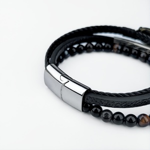 NFC kiểm soát truy cập <span class=keywords><strong>RFID</strong></span> Tag da nâu Chuỗi Vòng Đeo tay từ khóa vỏ dừa 213 NFC Quà Tặng tùy chỉnh thẻ truy cập - Product Image 3