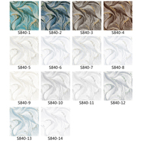 Papier peint floral moderne 3D à vagues tourbillonnantes, options multicolores, papier peint vinyle pour la décoration murale de la maison, de l'hôtel et des espaces commerciaux