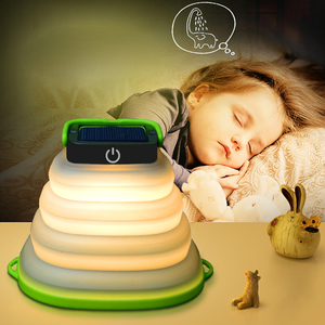 Lampe <span class=keywords><strong>solaire</strong></span> LED pliable et portable, rechargeable par usb, éclairage d'extérieur, luminaire de camping, bon marché, w, 5V1A - Product Image 3