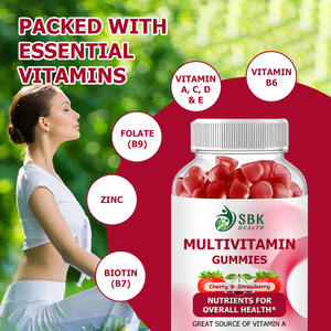 Gommes multivitaminées OEM, excellente source de vitamine A, contribue à protéger les cellules du stress oxydatif, soutient la fonction immunitaire normale. - Product Image 4