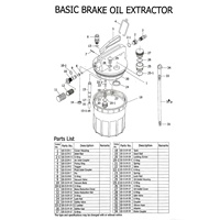 Nouveau testeur de liquide de pompe de purge de frein 2L outil de changement rapide d'huile de frein de voiture Kit de purge de liquide