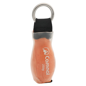 Bolsa de cuerda Camel Throwing Bag de 250g, de tela naranja, para escalada en árboles y aventuras al aire libre - Product Image 3