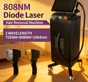 Machine d'épilation au laser à diode 755 808 1064 nm, 3 longueurs d'onde, laser à diode haute performance, machine d'épilation au laser à diode - Product Image 2