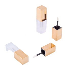 En Stock: Envase Cuadrado para Brillo Labial de 5 ml en Blanco, Negro, Dorado y Plateado, Tubo para Brillo Labial con Logotipo Personalizado - Product Image 1