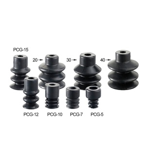 HOFUJNG PCG-10 White/Black Small Mini Rubber/Silicone <b>Vacuum</b> Suction Cups with <b>Vacuum</b> <b>Pump</b> Support Customizable - Product Image 1