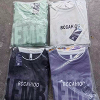 Lot de Stock – Ensemble 2 Pièces Homme : T-shirt Manches Courtes et Short – Tenue Décontractée d'Été – Vente en Gros et Fourniture en Vrac