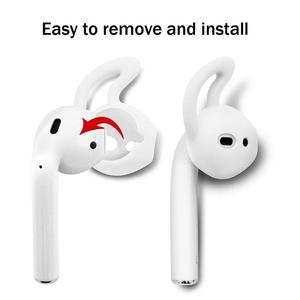 Étui pour écouteurs en silicone housse pour écouteurs Air Pods casque intra-auriculaire pour Airpod oreillette ailes crochet étui crochet d'oreille - Product Image 6