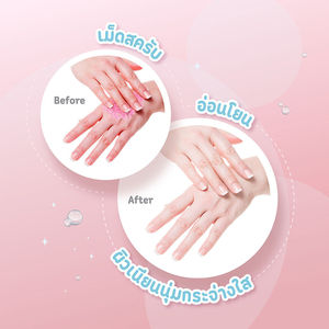 Y693 YOKO MILK GLUTA SPA SALT+ARBUTIN 350g. Brightening <b>Body</b> <b>Scrub</b> with Milk Protein & Goji Berry for Skin Moisture & Liveliness - Product Image 4