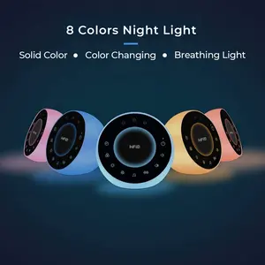 White Noise Device HiFiD Hot Selling White Noise 31 Soothing Sounds Sleeping Aid White Noise Machine And Night Light For Sleeping