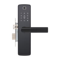 Serrure électronique intelligente RFID à code automatique pour portes en acier, connectivité Wi-Fi, option de stockage de données sur carte mémoire